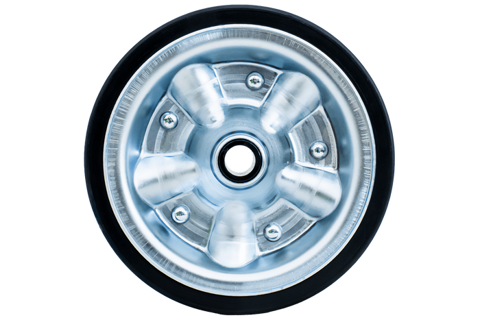 Náhradní kolo pro opěrné kolo KNOTT 405641.001 z plné gumy 200x60 mm