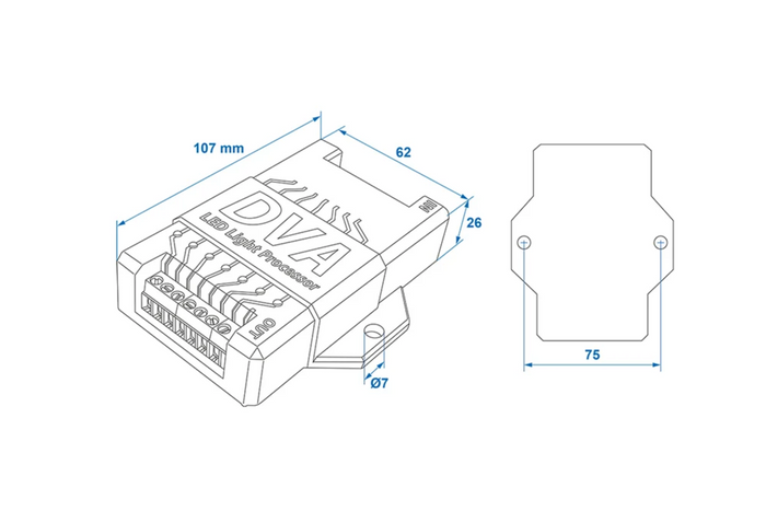 ProPlus 343128S ovladač LED světel pro přívěs s CANBUS 12V modulem