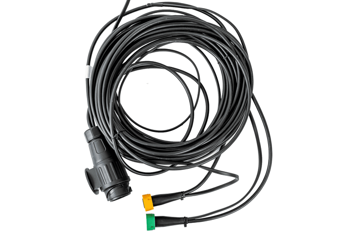 Elektroinstalace MANTES, svazek tažného vozidla, 7 m, zástrčka 13 PIN, bajonety 2x 5 PIN