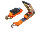 3bodový přepravní pás s napínačem pro přívěs UNITRAILER 3m/50mm/4t oranžový