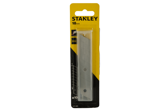 STANLEY odlamovací čepele 18mm náhradní čepele nožů 10 ks