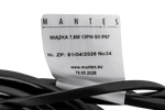 Elektroinstalace MANTES, kabelový svazek pro přívěs na loď 7,8 m, 13pinová zástrčka, 2x5pinové bajonety