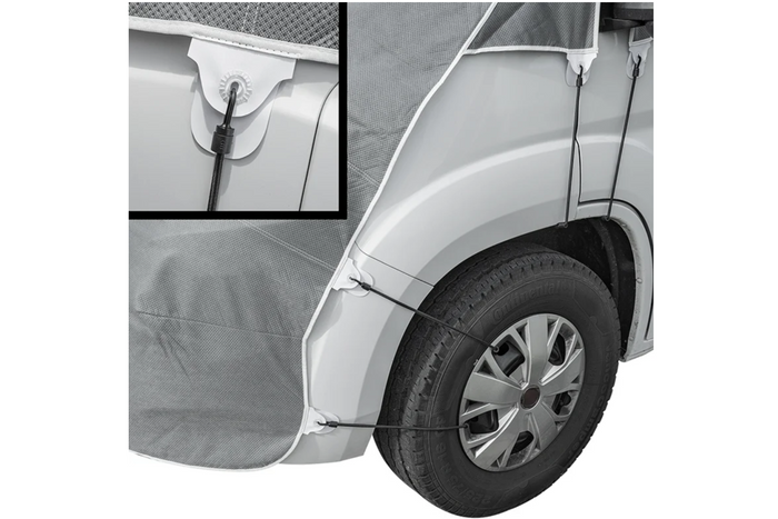 Tepelná rohož ProPlus 610682 na okna, tepelný štít pro Fiat Ducato