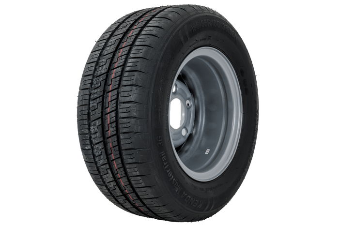 Zesílené kolo pro přívěs KENDA TIRE 195/55 R10C 98/96N KENDA RIM 6Ix10"H2 5x112 ET:-4