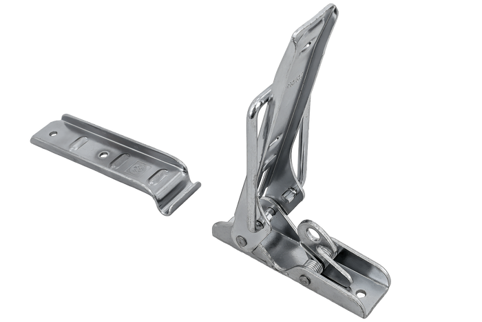 Boční tažné zařízení s přezkou WINTERHOFF BV 10-1 + kompletní boční uzávěr přívěsu BVG 10-A