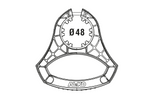 AL-KO 1931978 manévrovací rukojeť pro opěrné kolo 48 mm