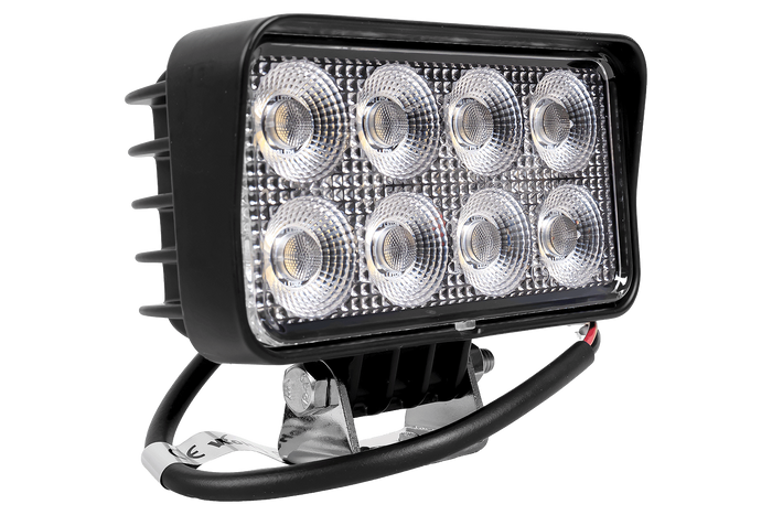 LED pracovní reflektorová svítilna TT TECHNOLOGY BLACK TT.13306 32xLED 2560lm obdélníková