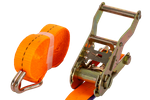 UNITRAILER 5m/25mm/1t oranžový přepravní pás s napínákem