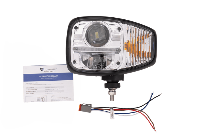 TT Technology TT.16611-L LED přední světlo 3 funkce 23xLED 2350lm levé pro JCB/Cat/Manitou/Volvo/Terex