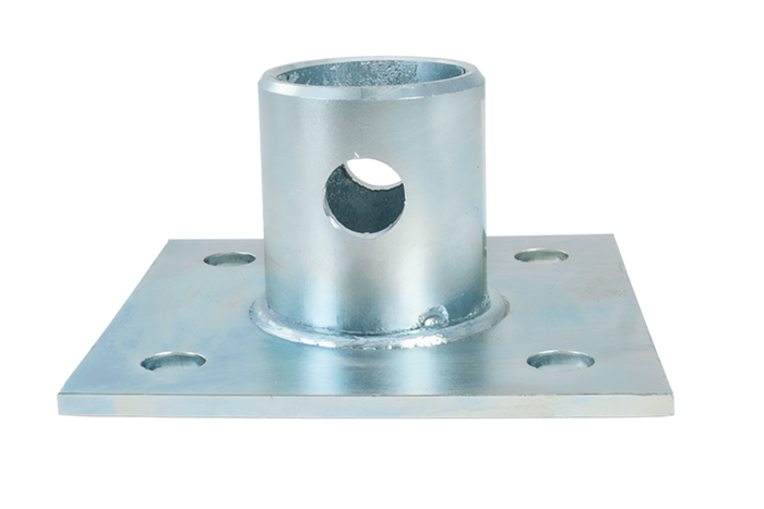 Kompletní sada klikového zvedáku TJ5002 + adaptér TJ5002A UNITRAILER pro přívěs 1300 kg