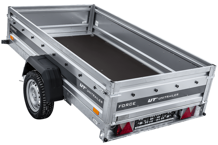 Přívěs na auto na pružinách 230x125 UNITRAILER FORCE 230/R KIPP
