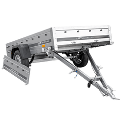 Přívěs za auto na pružinách 230x125 UNITRAILER GARDEN 230/R KIPP