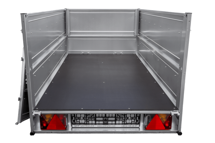 Lehký přívěs 200x106 UNITRAILER GARDEN 200 KIPP s bočnicemi BIS