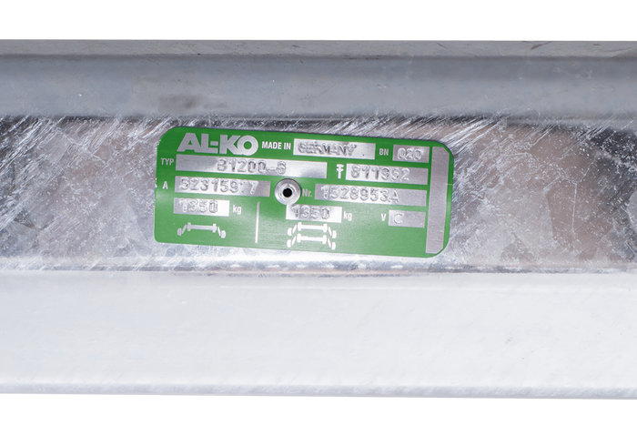 AL-KO COMPACT brzděná náprava pro lodní přívěs 1350kg 1445/1555mm 2000mm 5x112