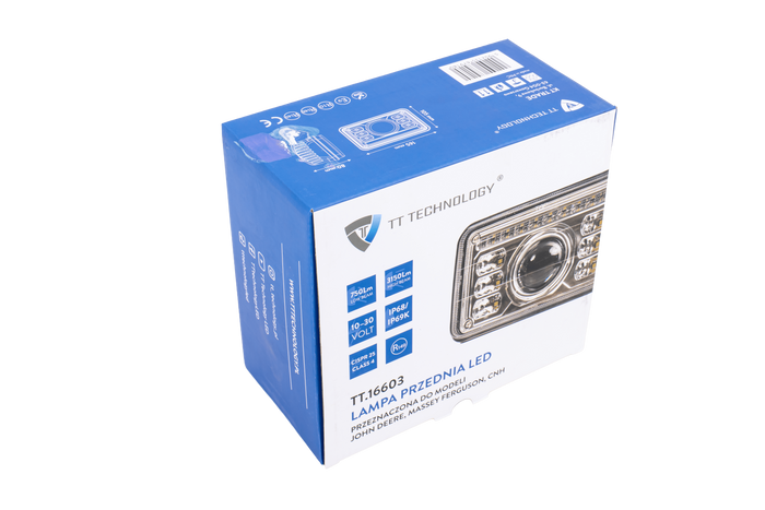 Přední světlo TT Technology TT.16603 LED 3 funkce 16xLED 3150lm pro John Deere, Massey Ferguson, CNH