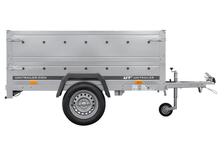 Lehký přívěs 200x106 UNITRAILER GARDEN 200 KIPP s bočnicemi BIS