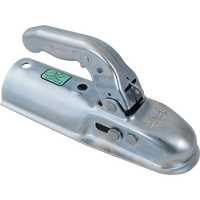 Kulové tažné zařízení KNOTT K7.5-E pro přívěs o hmotnosti 750 kg s trubkovou ojí o průměru 70 mm