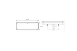 TruckLED L1871 LED NEON DYNAMIC zadní světlo 6 funkcí levé