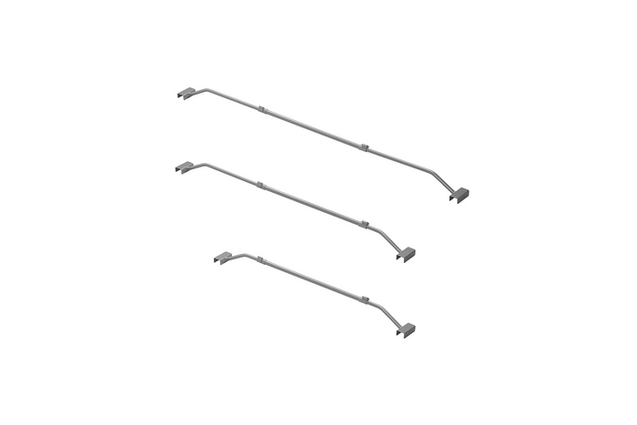 Držák ploché plachty pro přívěs ProPlus 340914V01 nastavitelný 100–155 cm