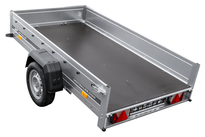 Přívěs za auto na pružinách 230x125 UNITRAILER GARDEN 230/R KIPP