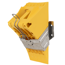 Klín pod kolo G46 s montážním držákem LOKHEN výška: 190 mm