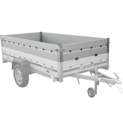 Hliníkové bočnice BIS pro přívěsy UNITRAILER GARDEN 264 KIPP ALU a 264/2 KIPP ALU