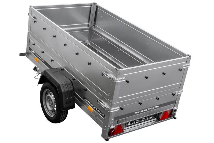 Lehký přívěs 200x106 UNITRAILER GARDEN 200 KIPP s bočnicemi BIS