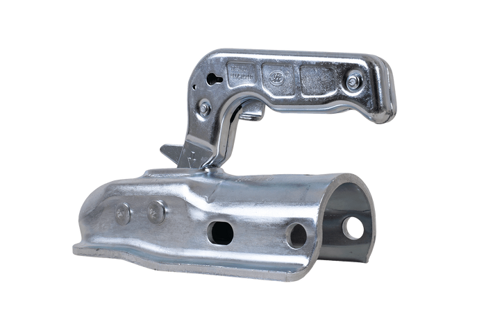 Kulové tažné zařízení STEELPRESS ZSK-1700D pro přívěs o hmotnosti 1700 kg s trubkovou ojí o průměru 50 mm