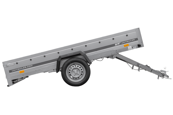 Jednonápravový přívěs na pružinách 264x150 UNITRAILER GARDEN 265/R KIPP