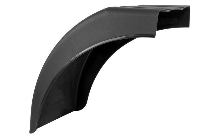 Pravá polovina blatníku pro přívěs DOMAR DR1014002 podběh kola 400/240mm