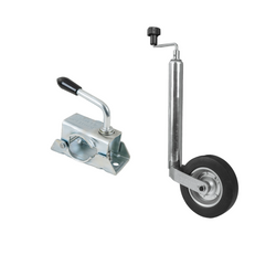 Oporné kolo s objímkou ​​KNOTT TK48+LB48 150kg 48mm 480-700mm