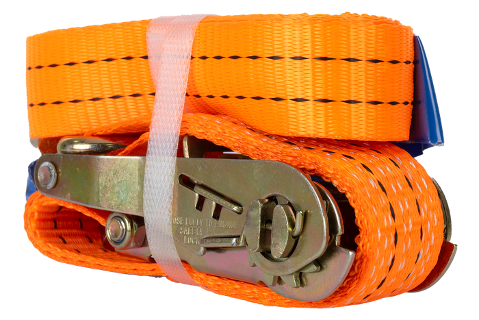 UNITRAILER 3m/35mm/2t oranžový přepravní pás s napínákem