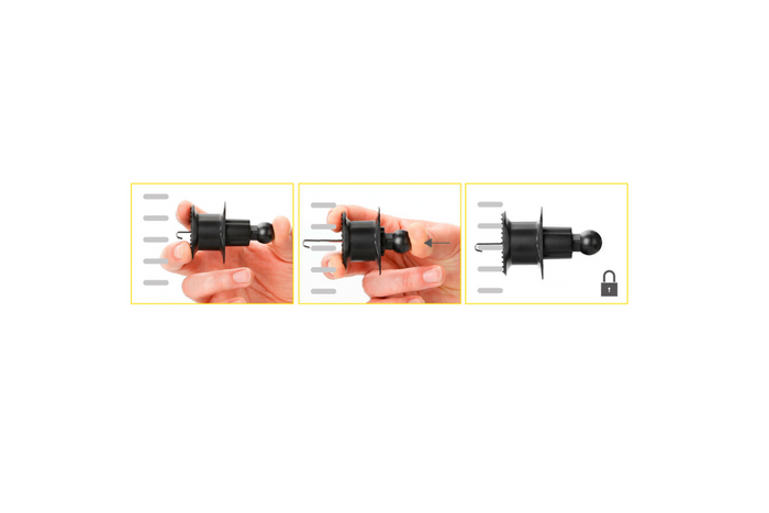 Držák telefonu Graviton LAMP do větracího otvoru