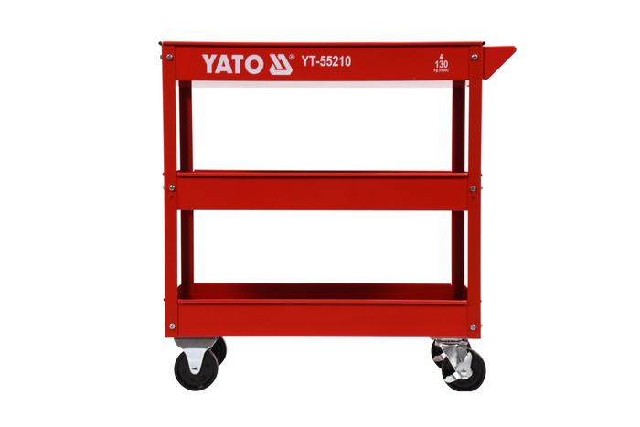 Dílenský vozík YATO YT-55210, 3 úrovně, dílenská skříň, 130 kg, 79,5 x 79 x 37 cm
