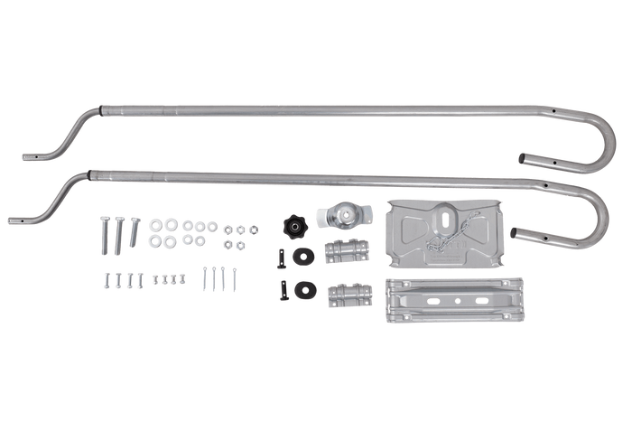 Držák rezervního kola KNOTT pro karavan 1200-1500 mm