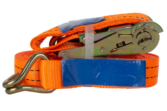 UNITRAILER 8m/35mm/2t oranžový přepravní pás s napínákem