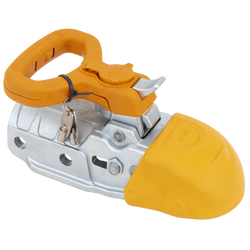 Kulové tažné zařízení STEELPRESS BC-3500E-00-02+SD pro přívěs o hmotnosti 3500 kg s ojí z litinové trubky o průměru 60,5 mm