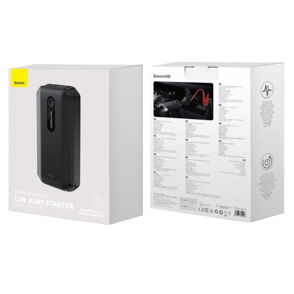 Power Bank startér BASEUS Super Energy Air Power Bank 10000mAh s funkcí 12V start