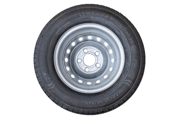 OUTLET Zesílené kolo pro přívěs PNEUMATIKA KENDA 165/80 R13C 96/94N RÁFEK KENDA 4.5Jx13"H2 5x112 ET:30