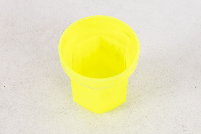 Víčko vývodu s indikátorem pro šrouby kol HIGH FI33 ŽLUTÉ