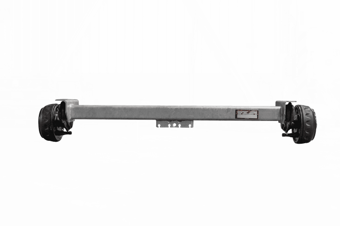 Brzděná náprava KNOTT VGB13M pro přívěs/nosič automobilů 1350 kg 1200 mm 1550 mm 5x112