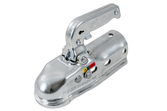 Kulové tažné zařízení STEELPRESS BC-3000.1D-00-00+Z3 pro přívěs o hmotnosti 3000 kg s trubkovou ojí 35-50 mm