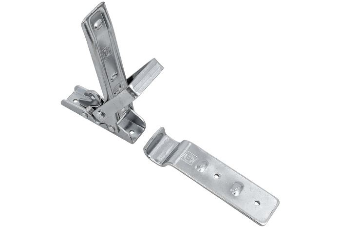 Boční tažné zařízení s přezkou WINTERHOFF BV 20-1 + kompletní boční uzávěr přívěsu BVG 20-A