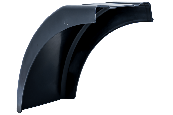 Polovina blatníku pro přívěs DOMAR DR1012202 podběh kola 384/200mm levý