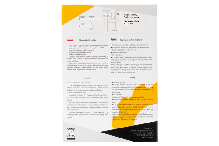 LED pracovní světlo TruckLED L0173 18xLED 2800lm DT konektor