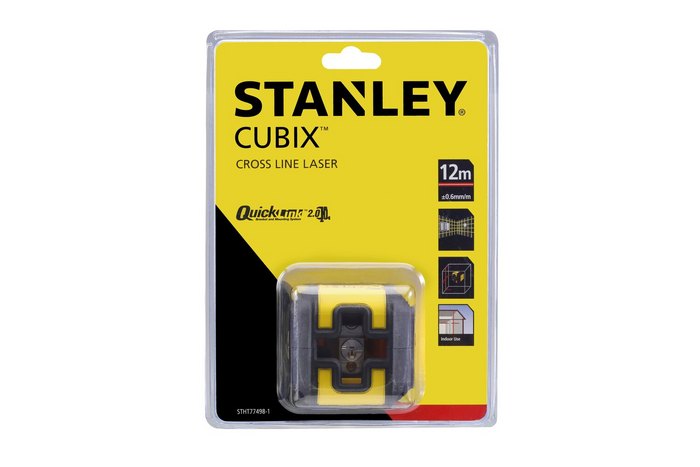STANLEY CUBIX STHT77498-1 křížový laserový měřič - červený