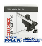 T-profil EF (drážky) - adaptér pro nosníky s T-drážkou - Inter Pack Carver, Zenith