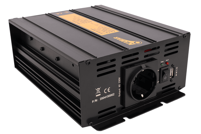 Měnič napětí 12V/230V (1000/2000W) KAMAR E1926