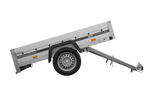 Přívěs s hliníkovými bočnicemi 200x125 Unitrailer Garden 201 KIPP ALU