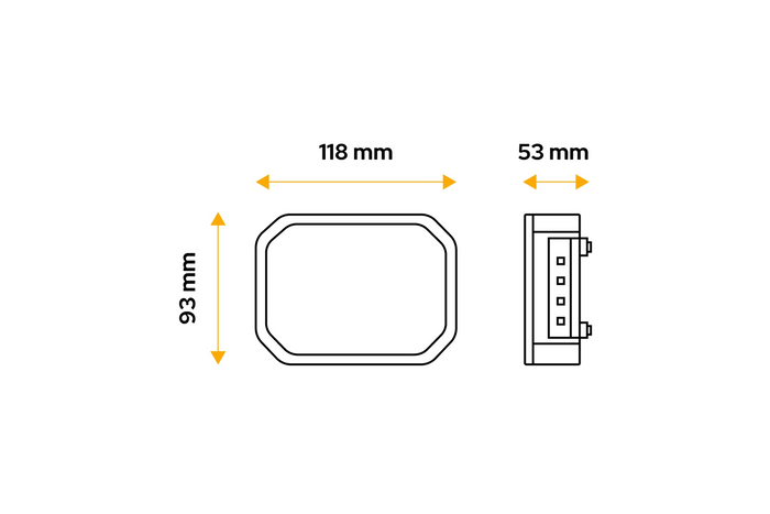 TT TECHNOLOGY TT.12018L+TT.12018P LED zadní světla 4 funkce levé+pravé